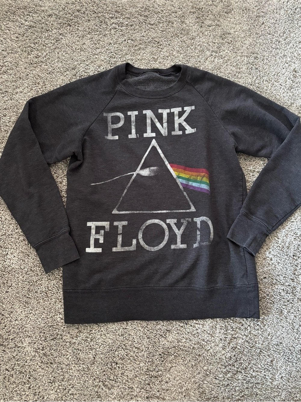 Pink Floyd Charcoal Crewneck Sweatshirt Womens Size XS/S No Size Tag